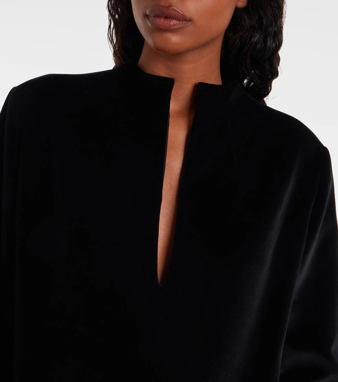 Khaite - Aleena velvet minidress