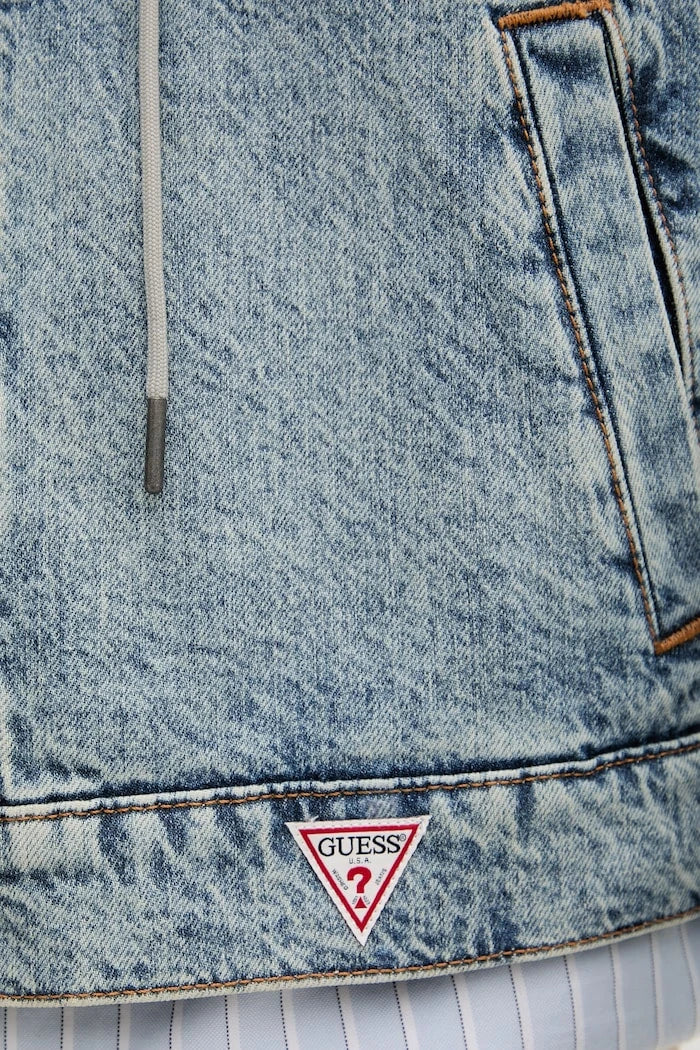 Guess Jeans Erkek Denim Ceket