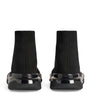 Balenciaga Black Clear Sole Speed 2.0 Sneakers