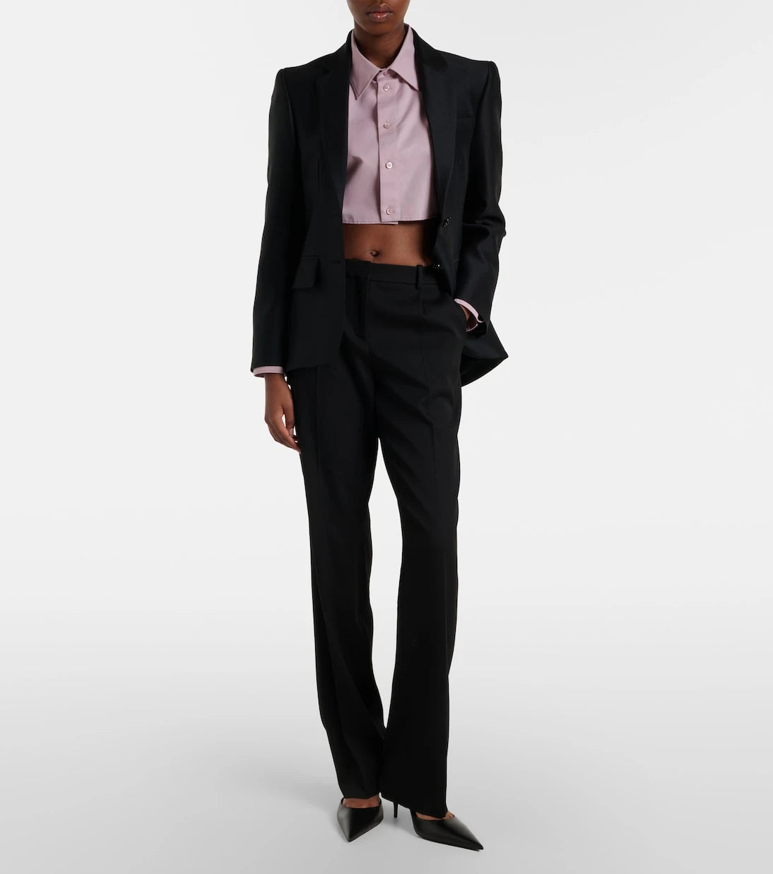 Balenciaga - Wool and silk blazer