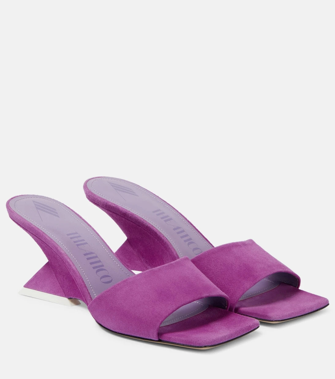 The Attico - Cheope 60 suede mules