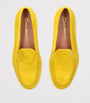 Yellow Suede Loafers