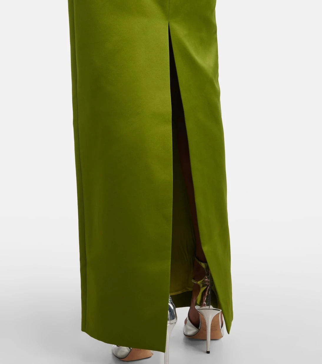 Emilia Wickstead - Amadine embellished satin gown