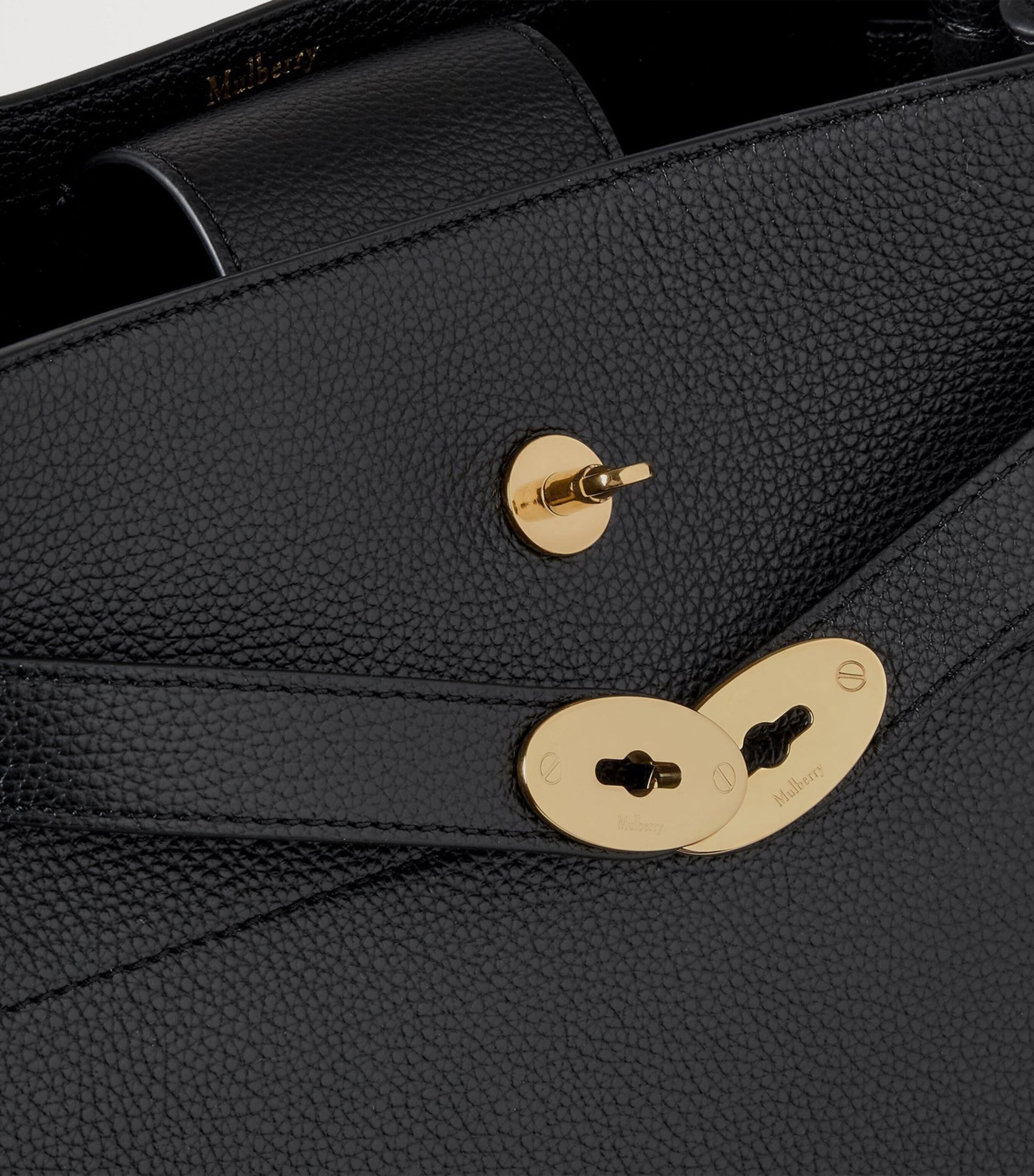 Mulberry Large Leather Islington Bucket Bag