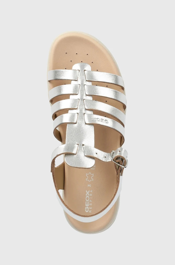 Детски сандали от кожа Geox SANDAL SOLEIMA