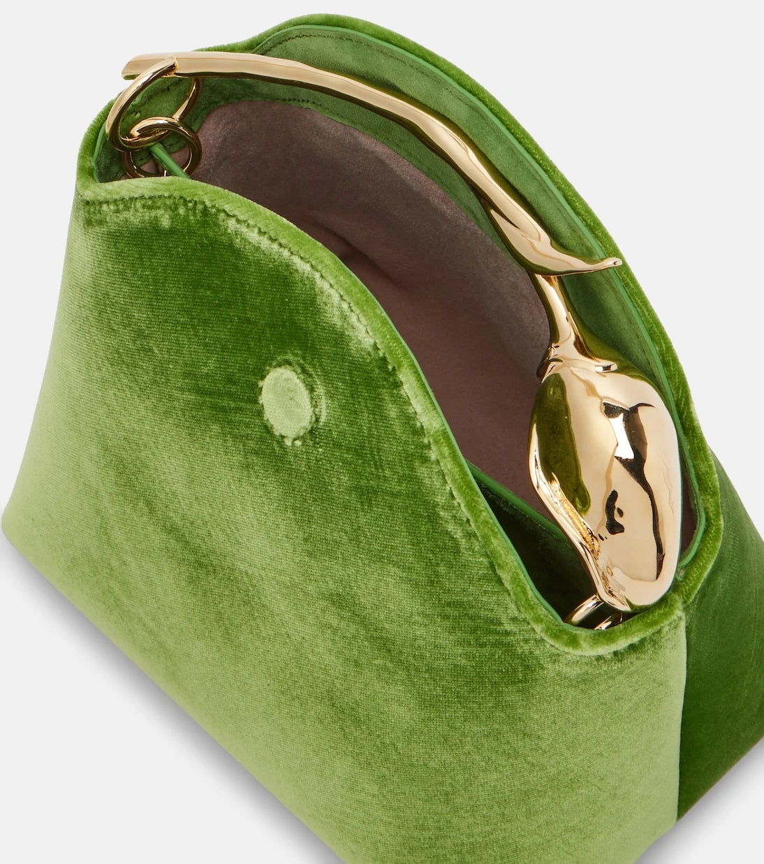 Erdem - Bloom Mini velvet top-handle bag
