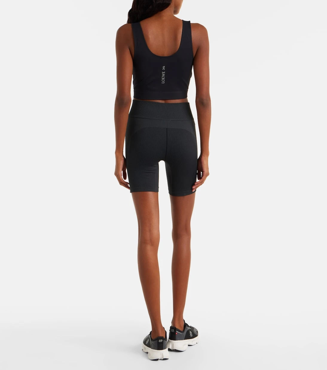 Loewe - x On ribbed-knit sports bra