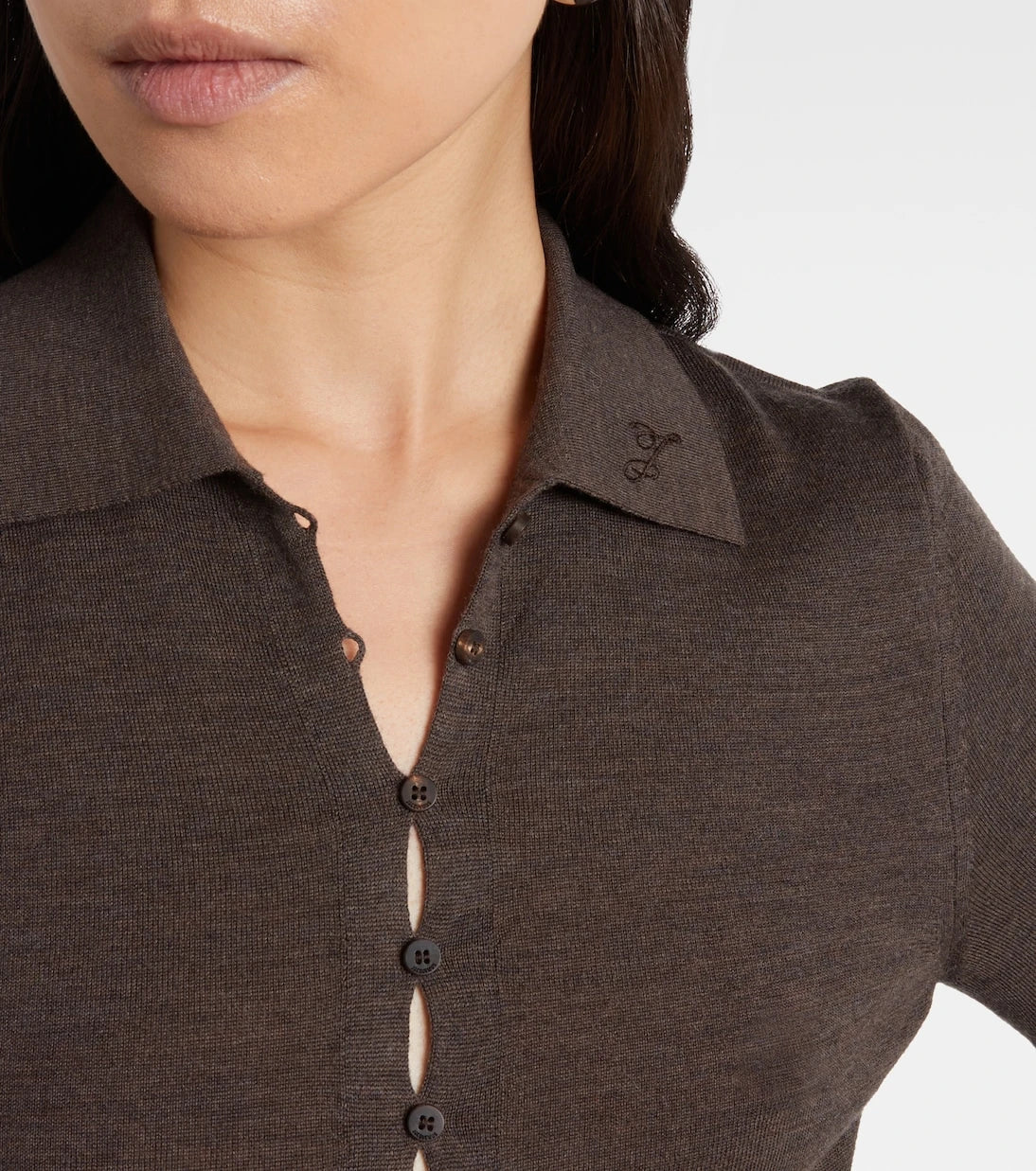 Jacquemus - Wool polo shirt