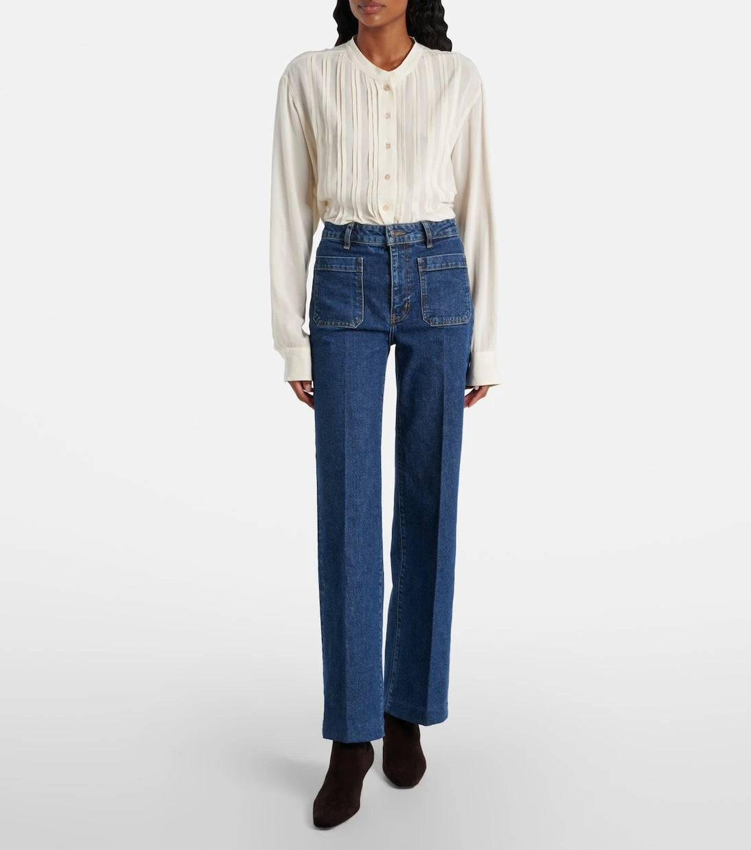 Frame - Refined Saturn straight jeans