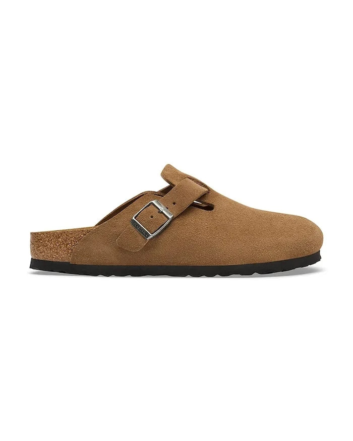 Birkenstock Boston Süet Deri Terlikler