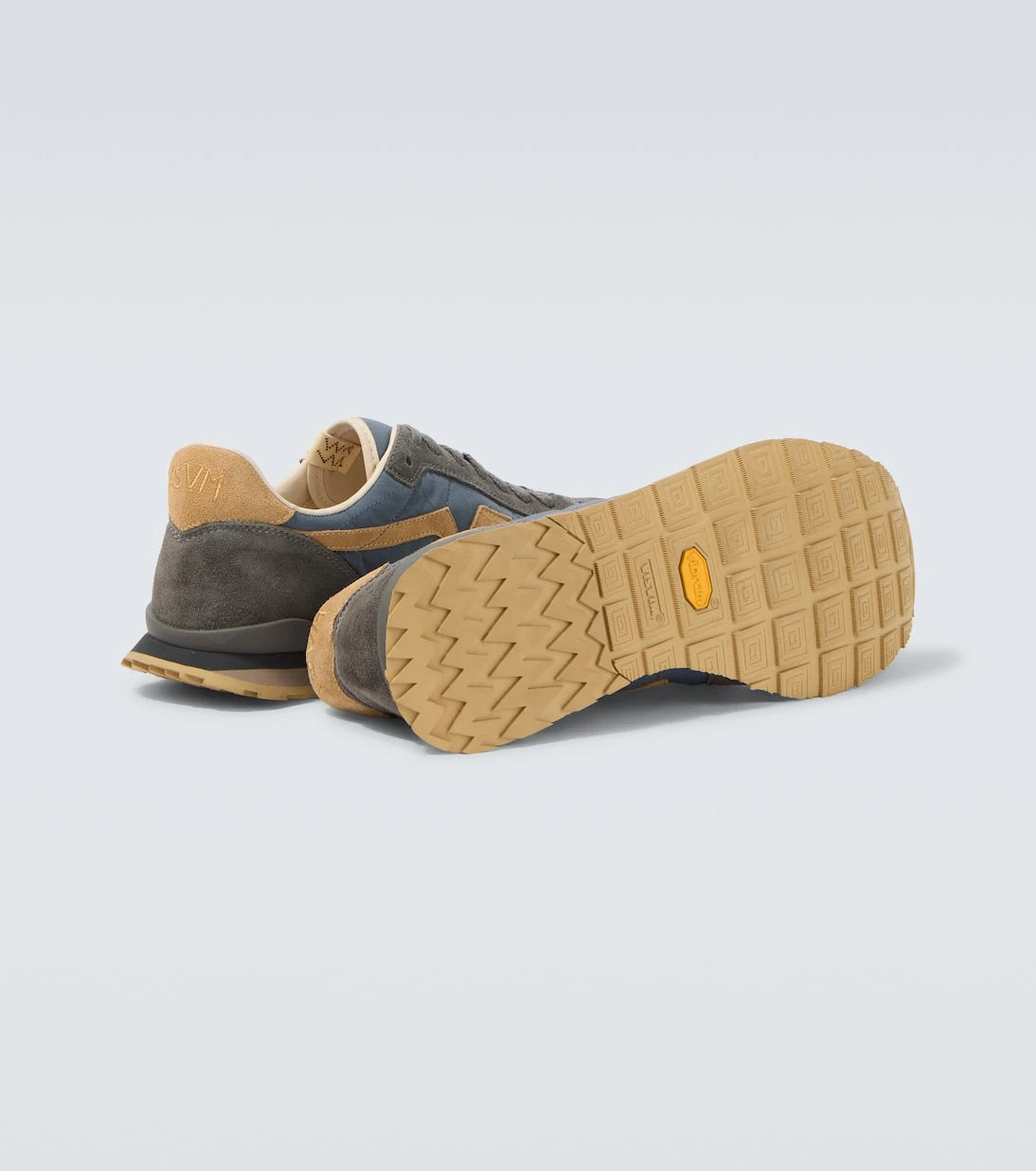Visvim - FKT suede-trimmed sneakers