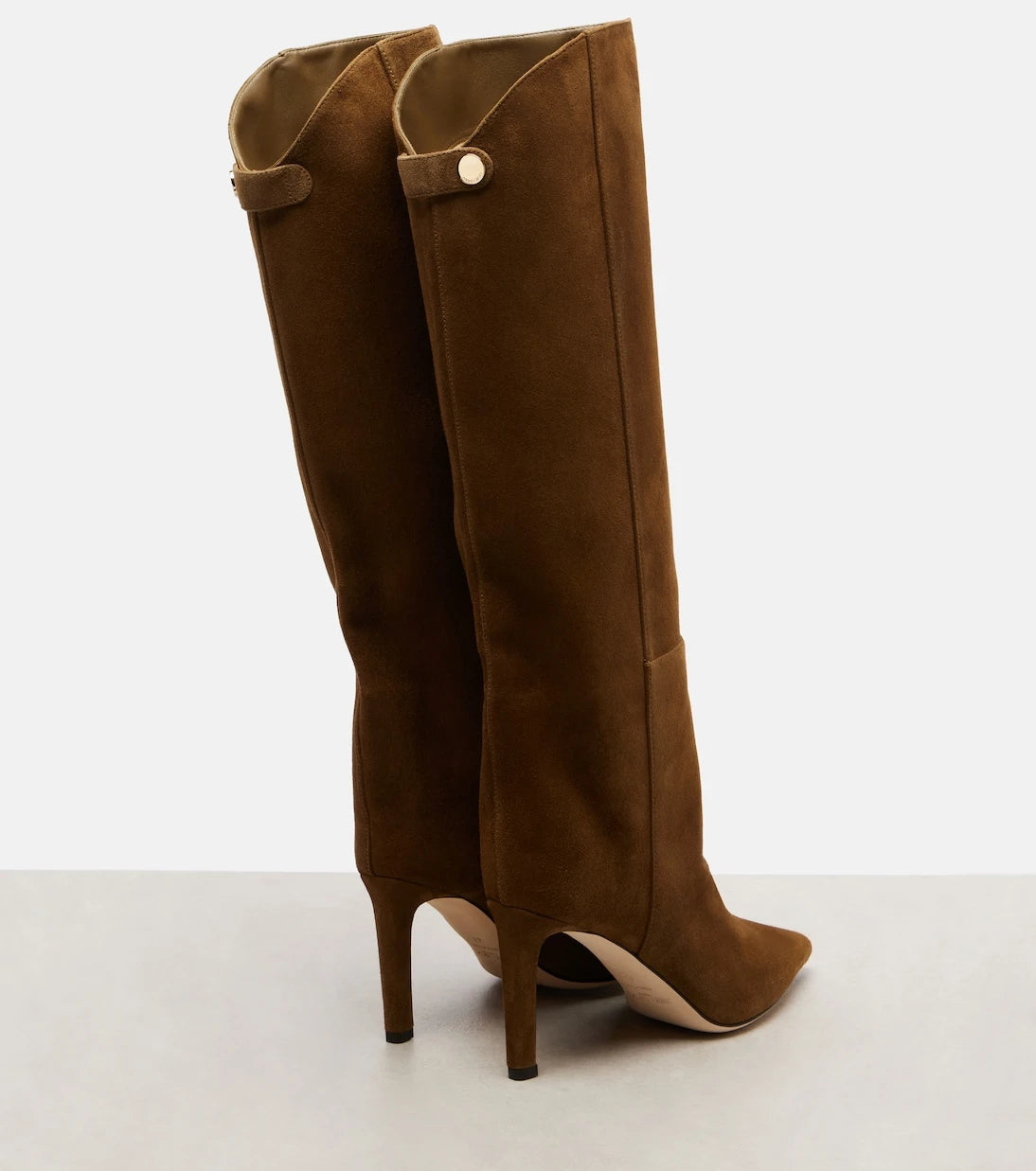Jimmy Choo - Alizze 85 suede knee-high boots