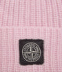 Virgin Wool Ribbed Beanie