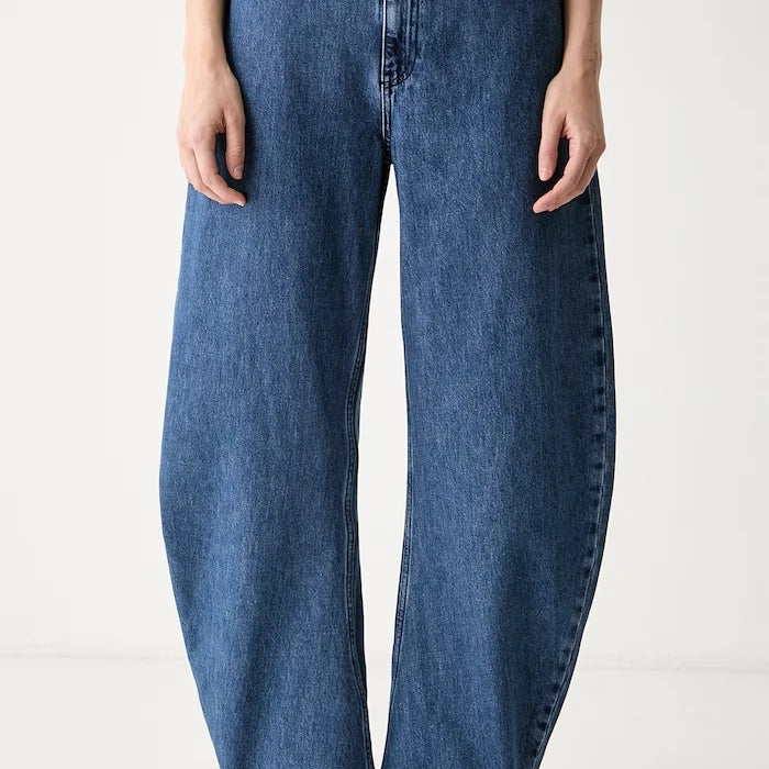 Barrel kadın jean