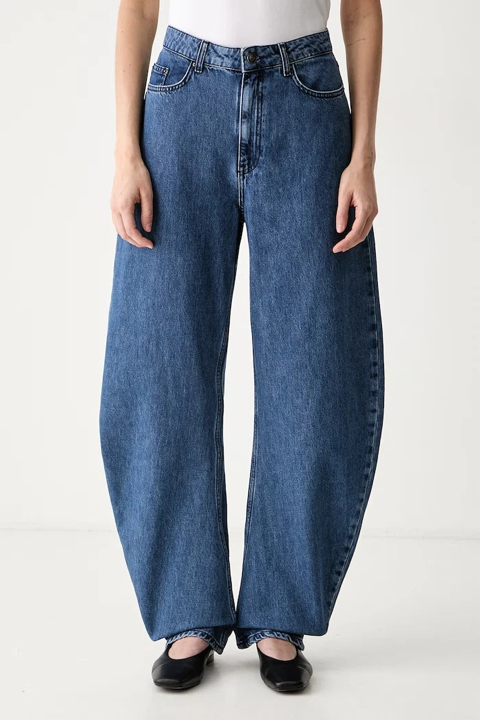 Barrel kadın jean
