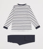Petit Bateau Cotton Stripe Pyjama Set (4-12 Years)