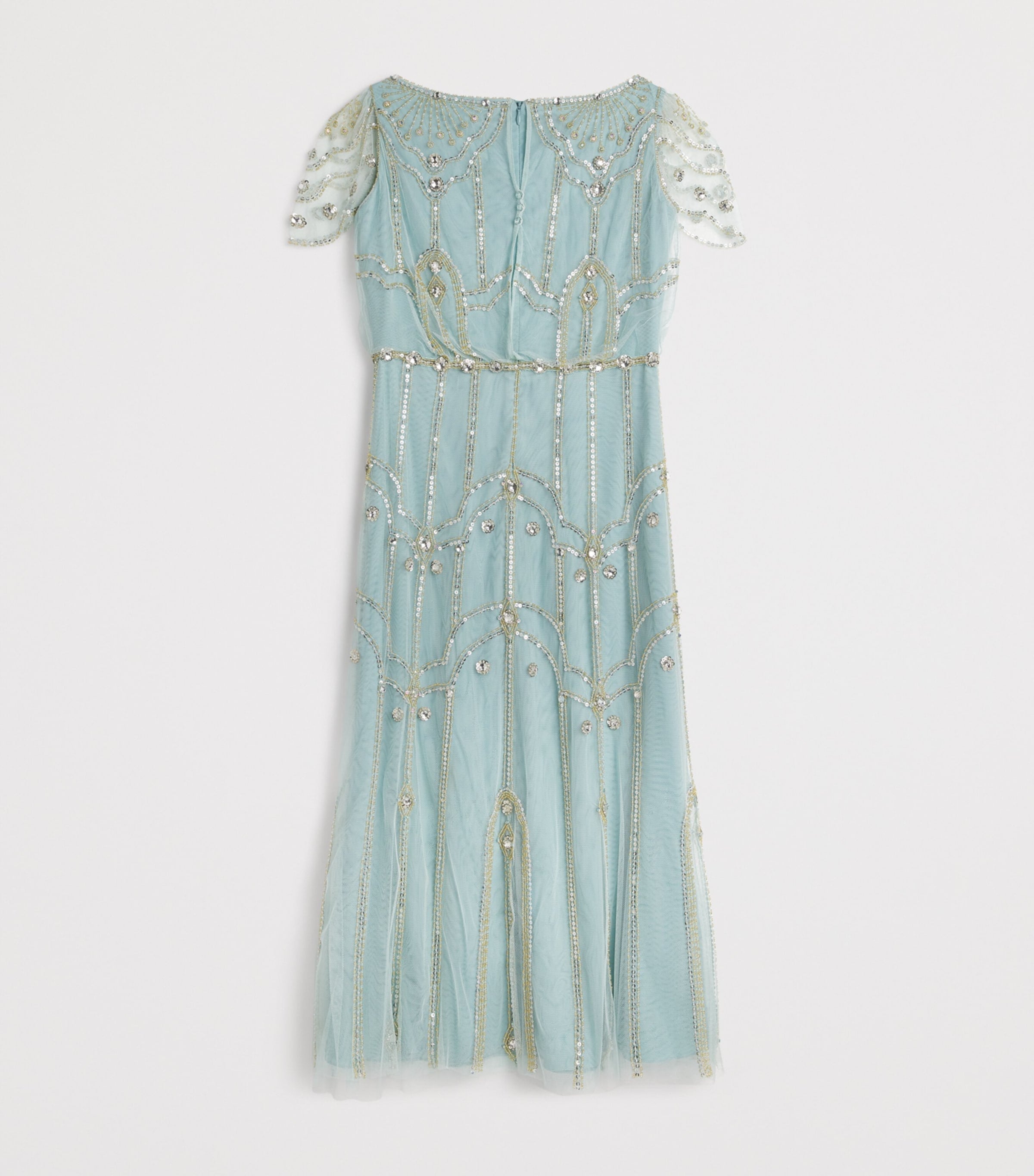 Jenny Packham Kids Tulle Embellished Edie Dress (6-14 Years)