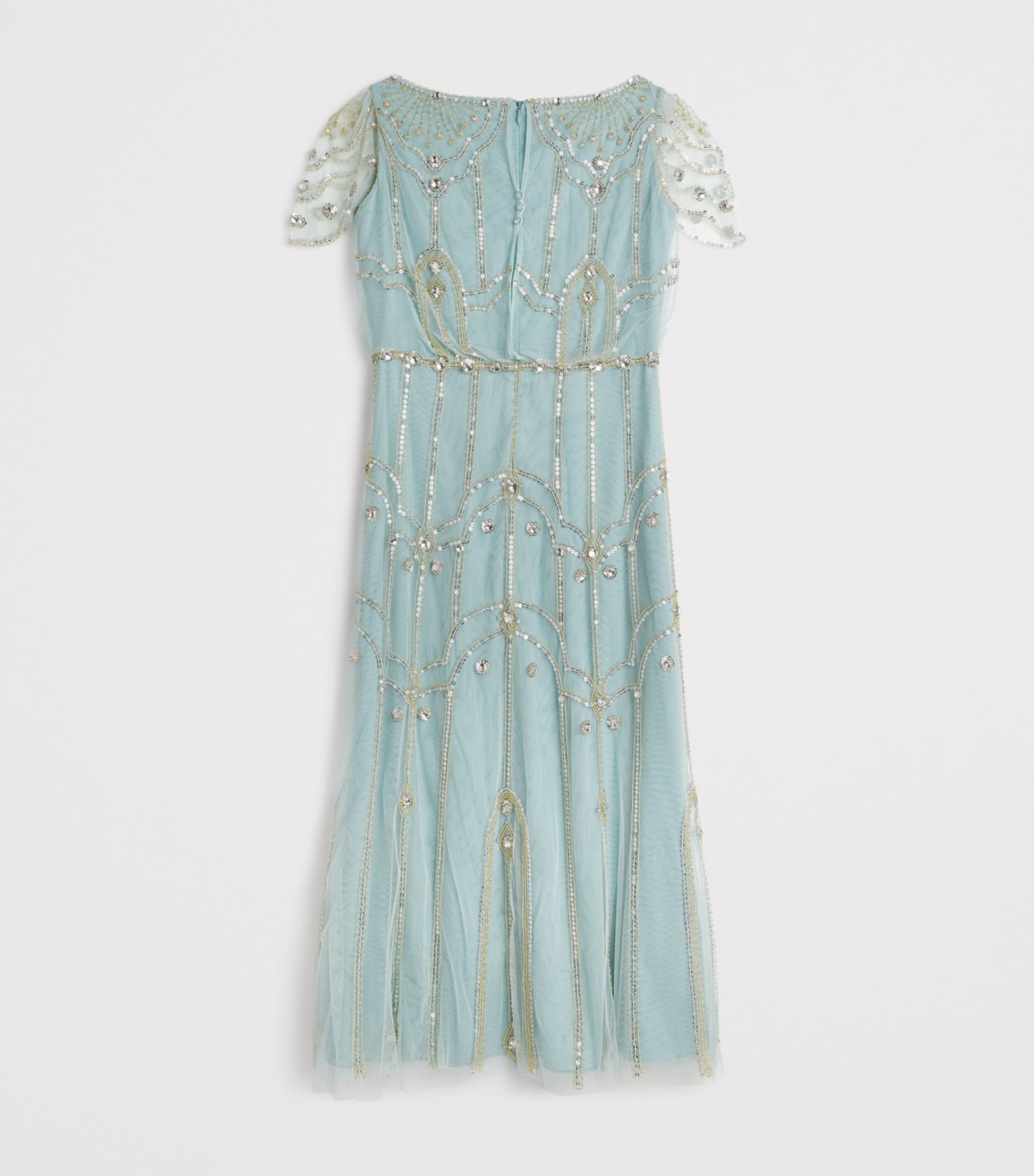 Jenny Packham Kids Tulle Embellished Edie Dress (6-14 Years)