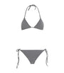 Hunza G Black Gingham Sabrina Triangle Bikini
