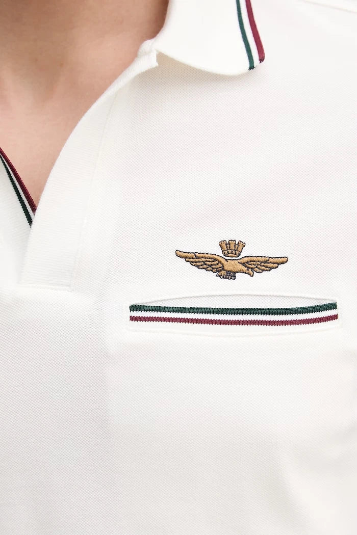 Тениска с яка Aeronautica Militare