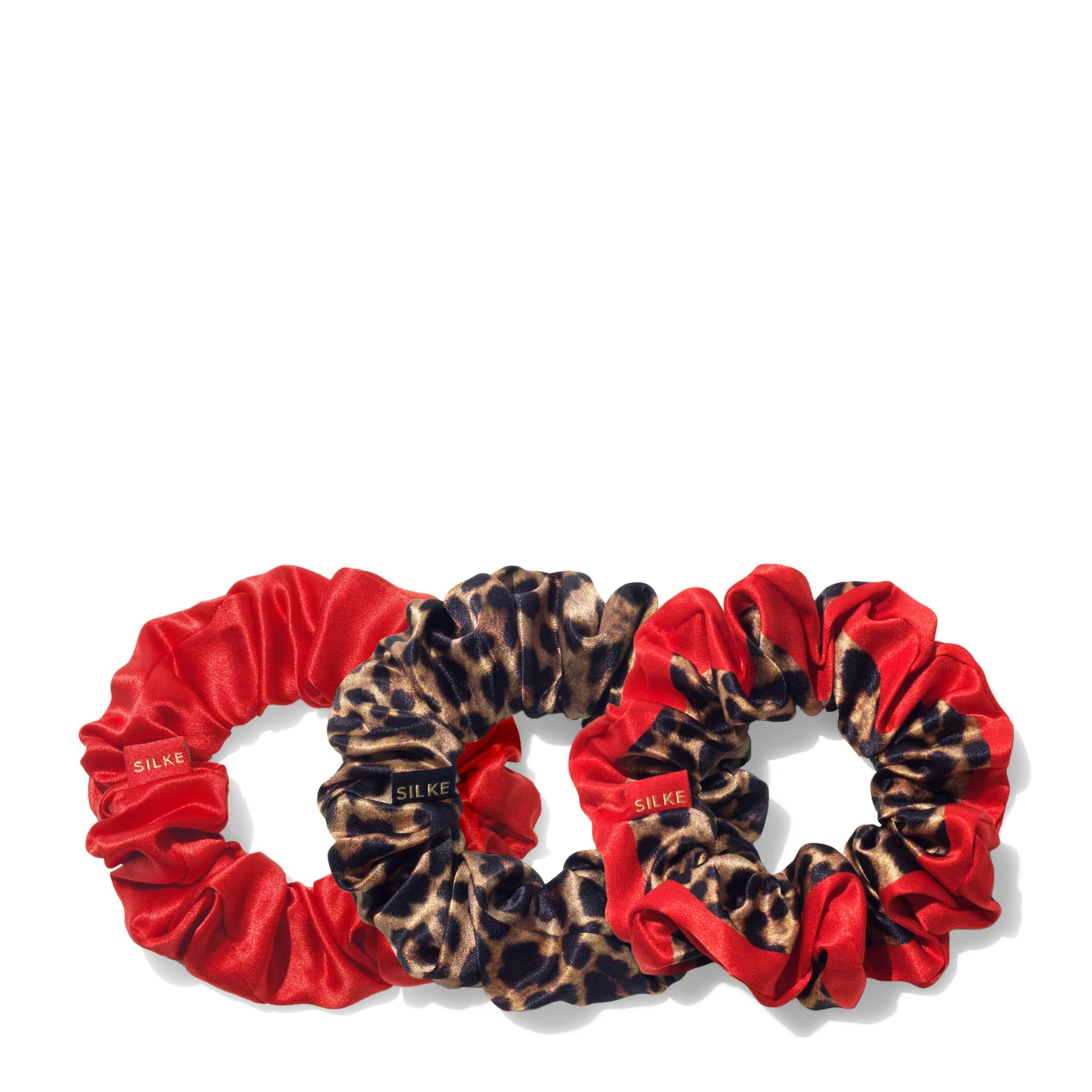 Mulberry Silk Hair Scrunchies (Set of 3)
