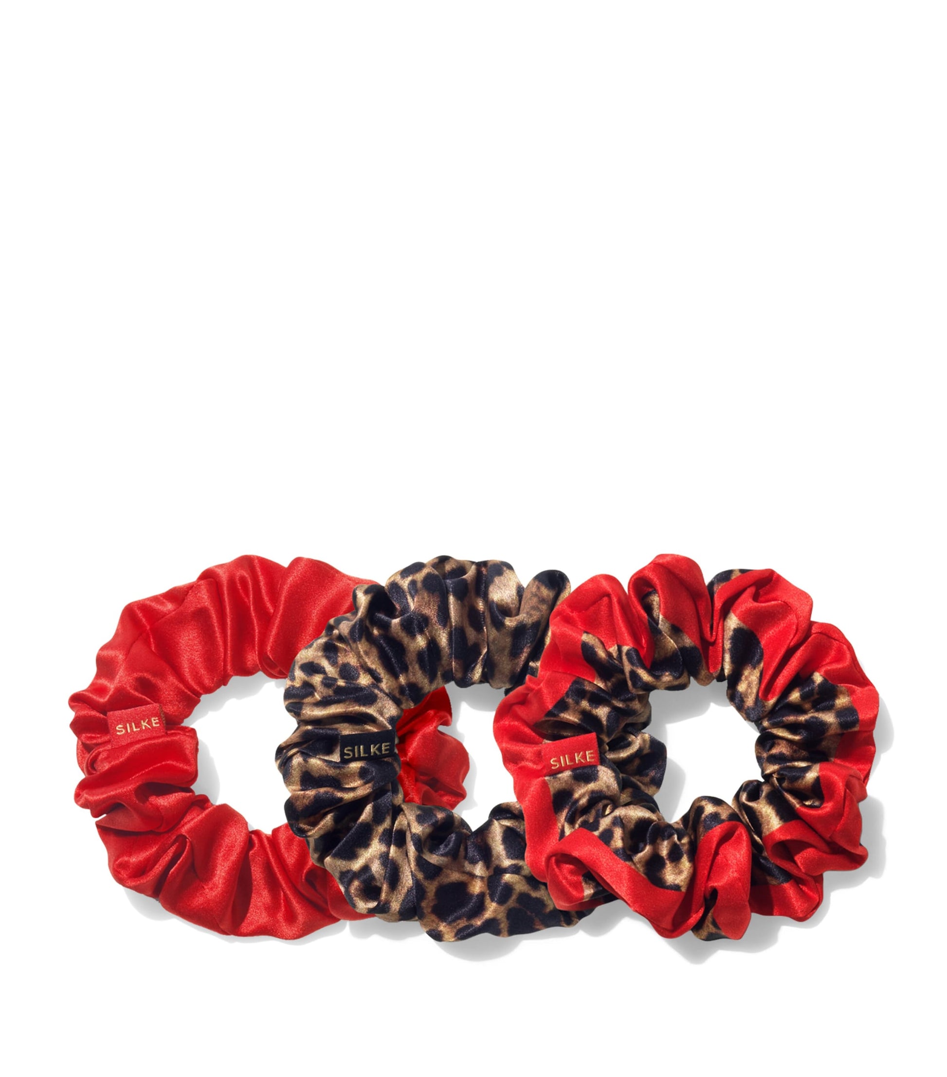 Mulberry Silk Hair Scrunchies (Set of 3)