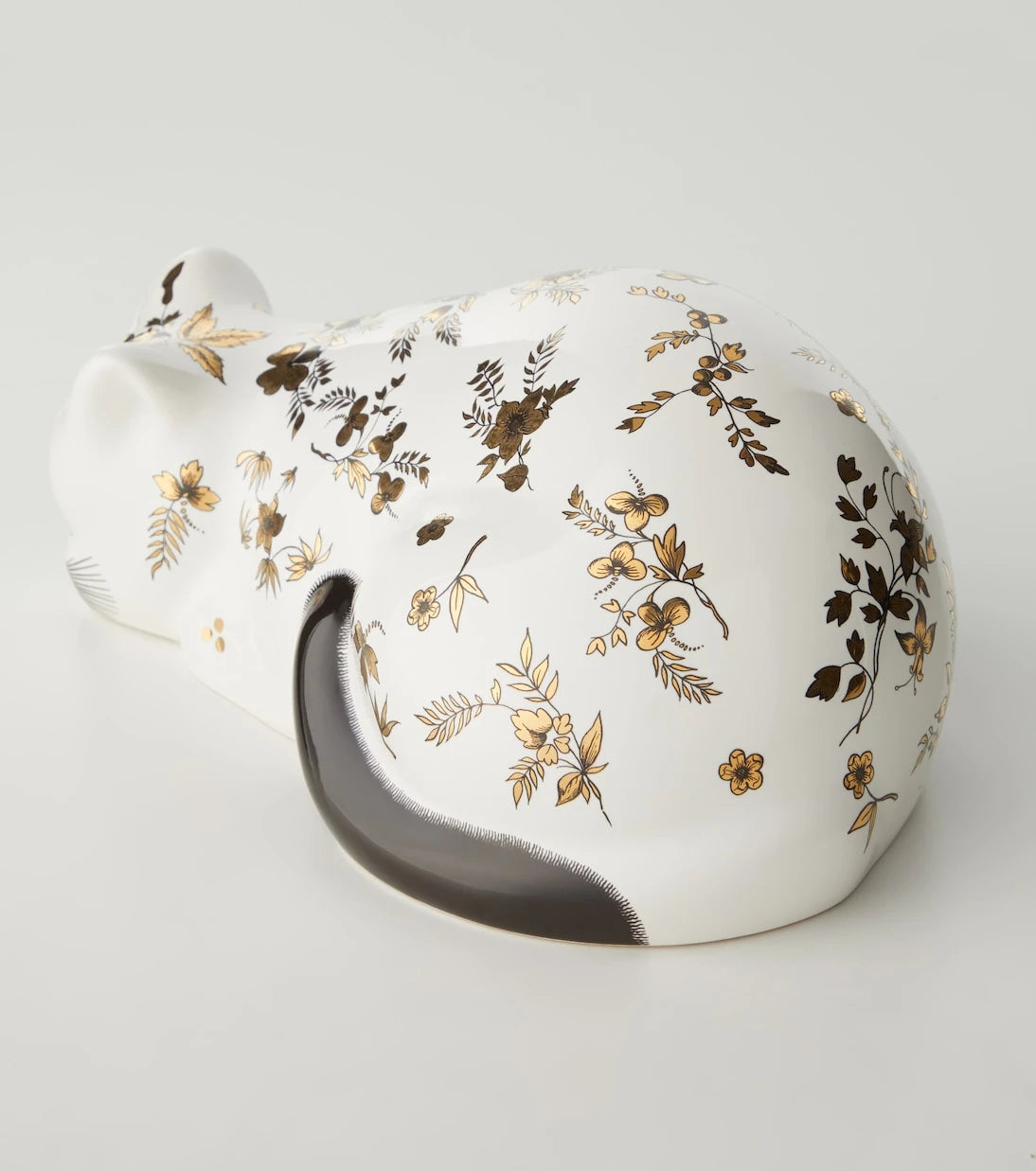 Fornasetti - Cat floral ceramic decorative object