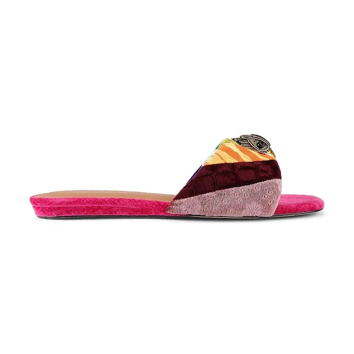 Кожени чехли Kurt Geiger London Kensington Flat Sandal