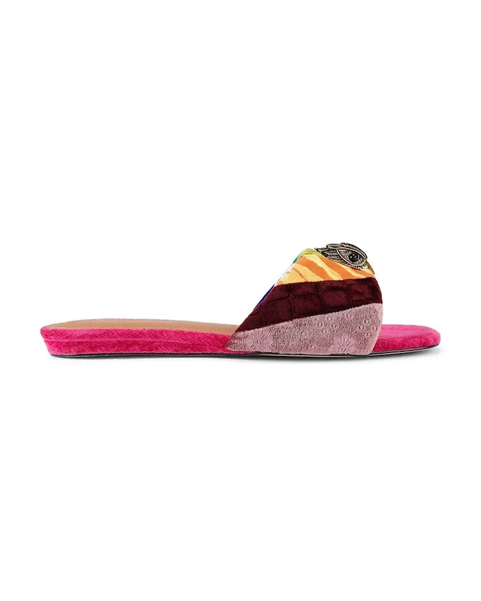 Deri Kurt Geiger London Kensington Flat Sandal