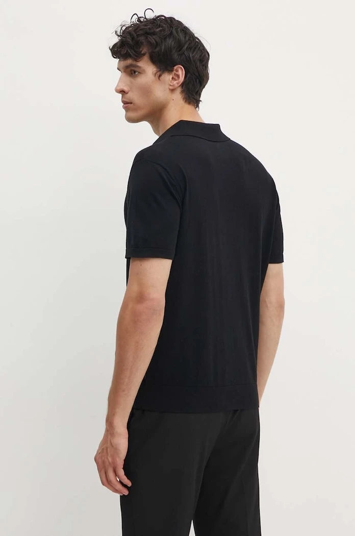 Armani Exchange Yakalı Pamuklu Tişört