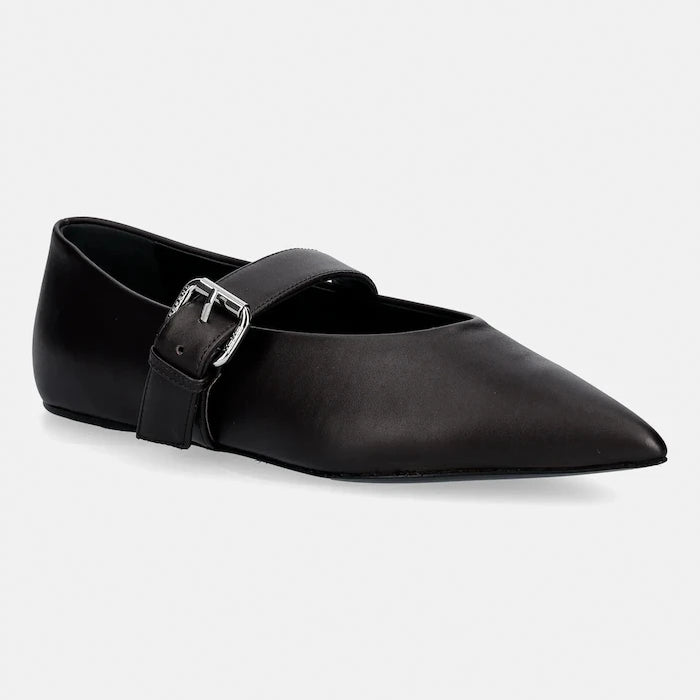 Кожени балеринки Weekend Max Mara Wkagel