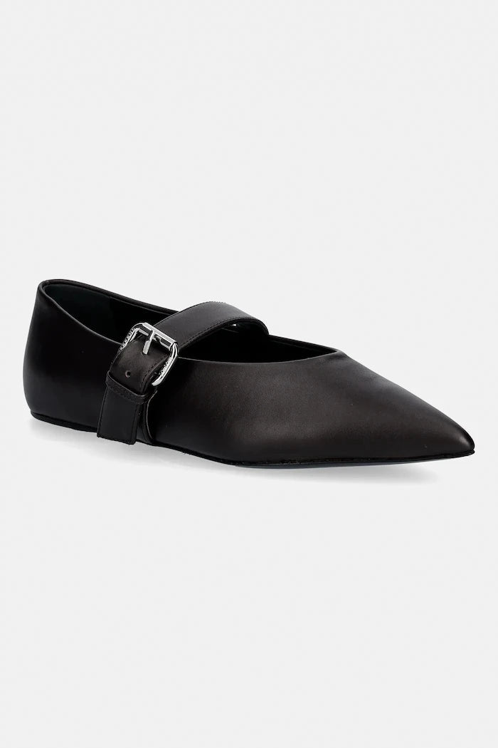 Кожени балеринки Weekend Max Mara Wkagel