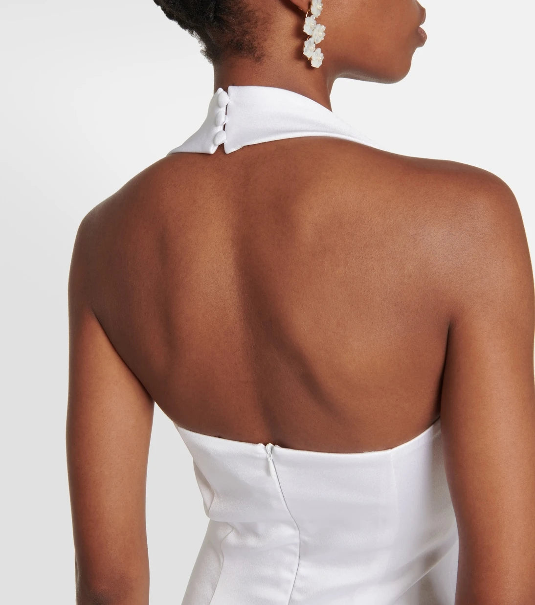 Rasario - Bridal halterneck satin gown