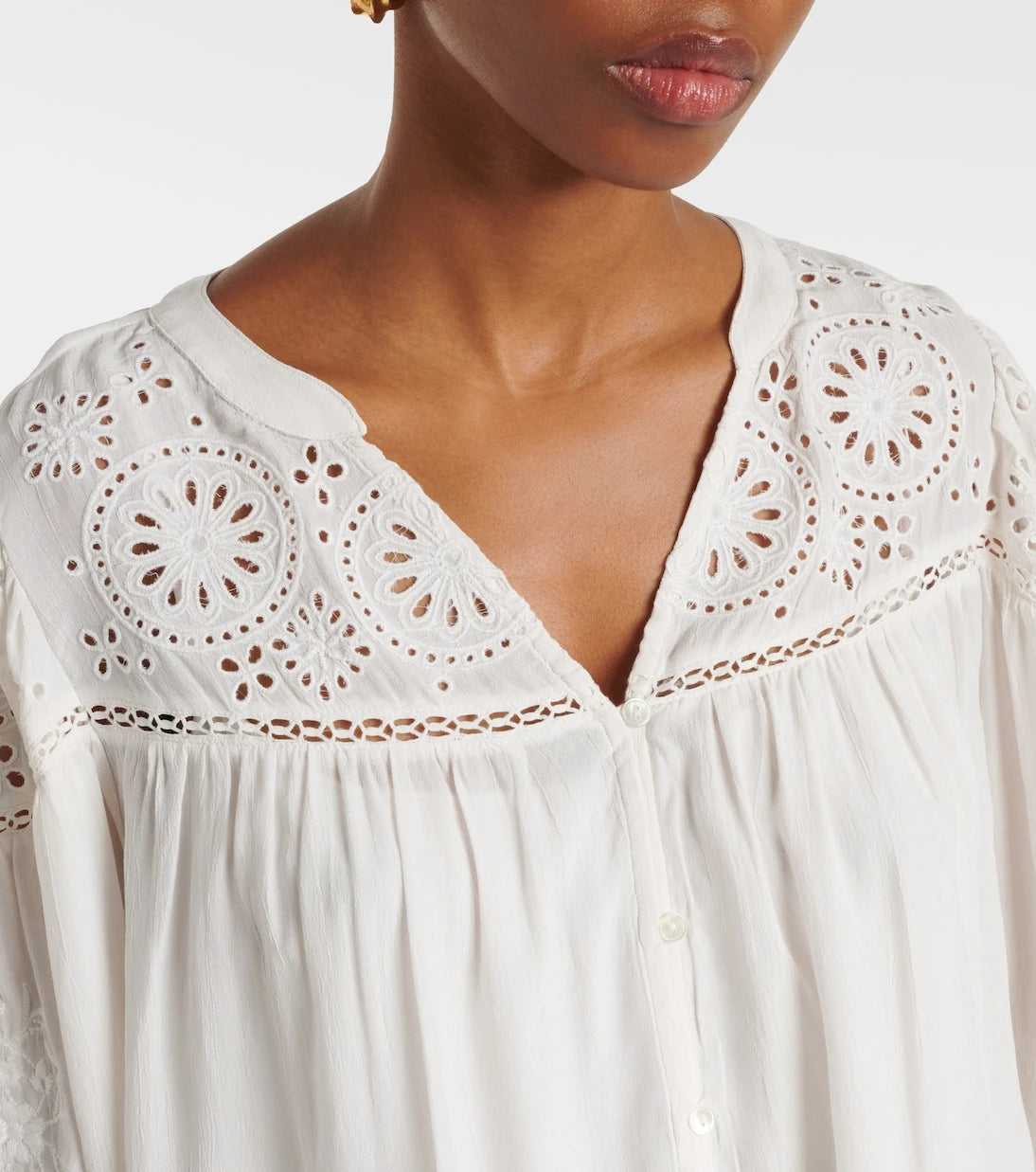 Velvet - Libby open-knit blouse
