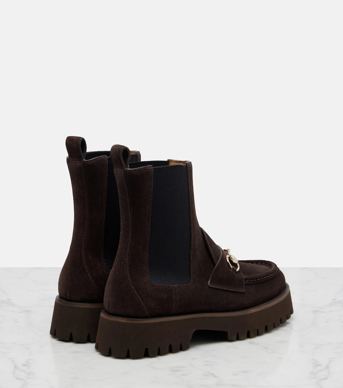 Gucci - Sylke suede Chelsea boots
