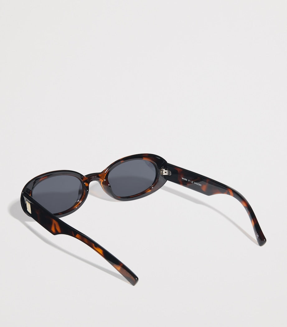 Le Specs Multi Work It! Oval Sunglasses