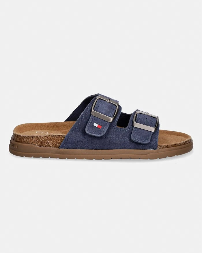 Tommy Hilfiger Çocuk Süet Terlik
