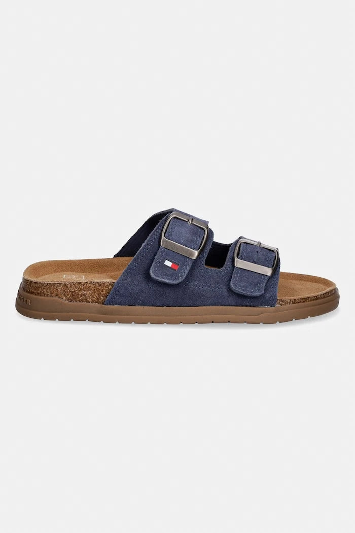 Tommy Hilfiger чехли за деца велурени