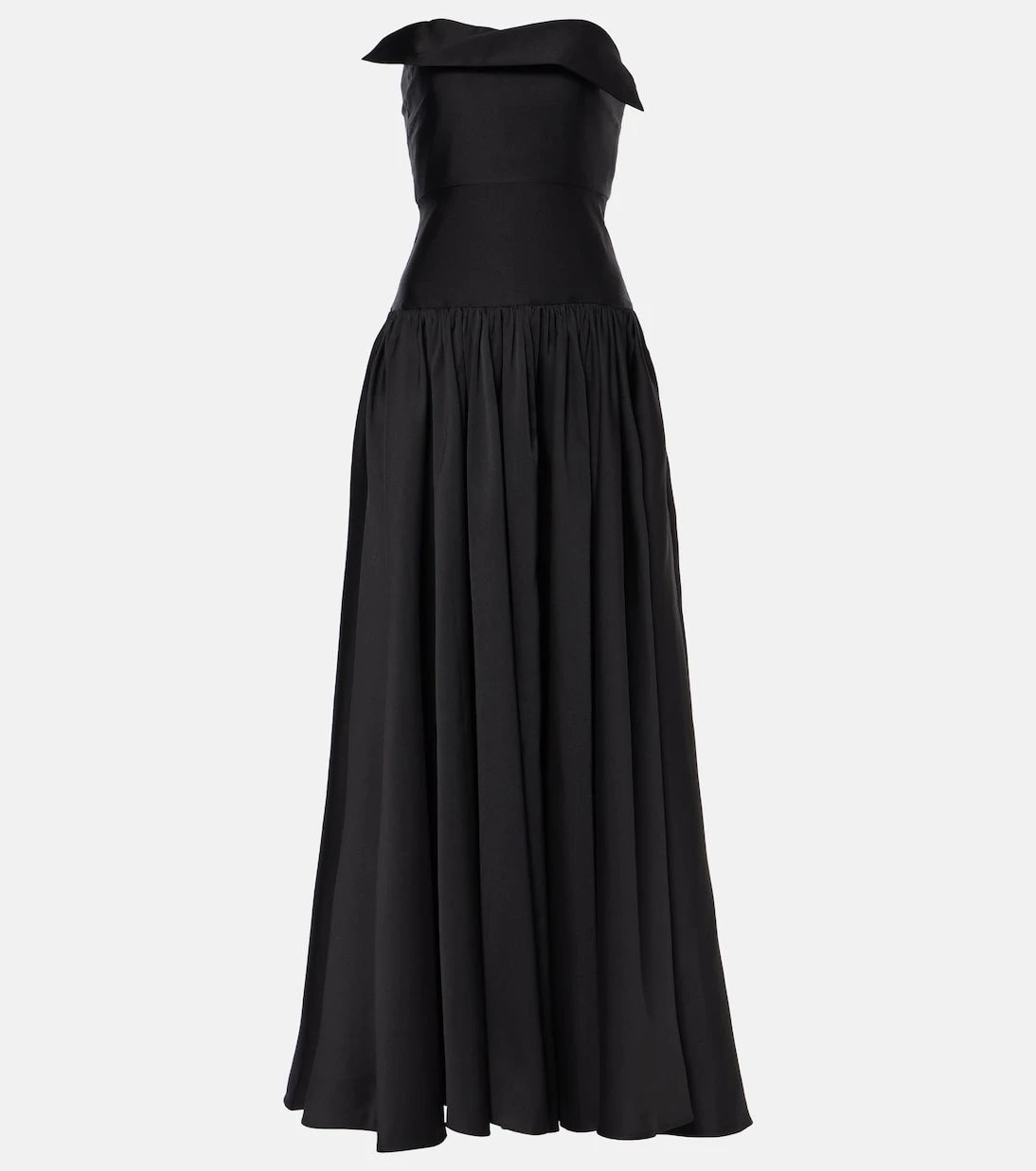Roland Mouret - Strapless silk-blend taffeta gown