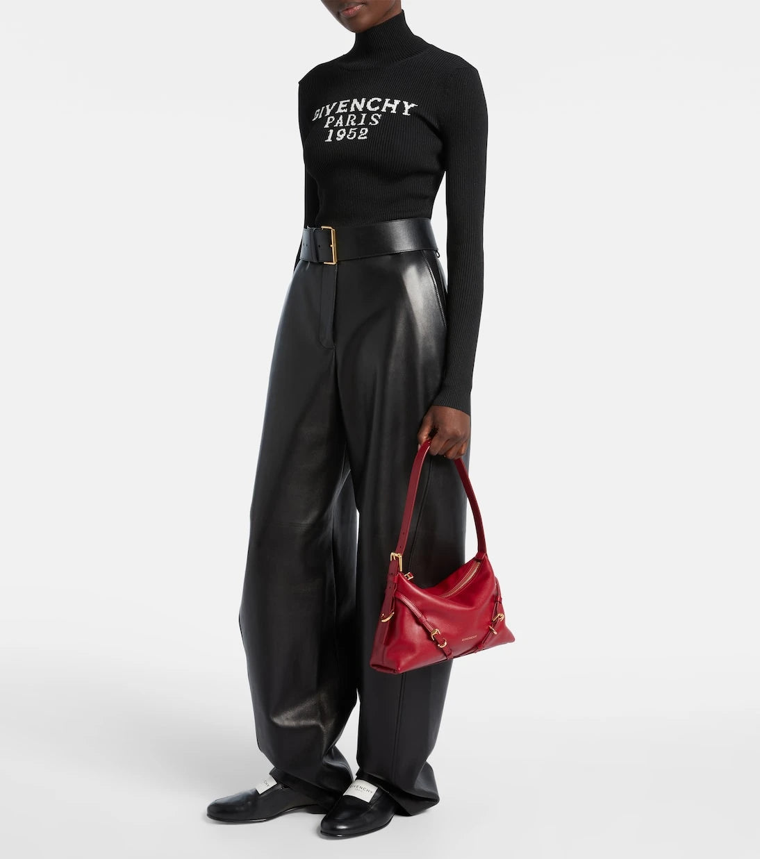 Givenchy - Voyou Mini leather shoulder bag