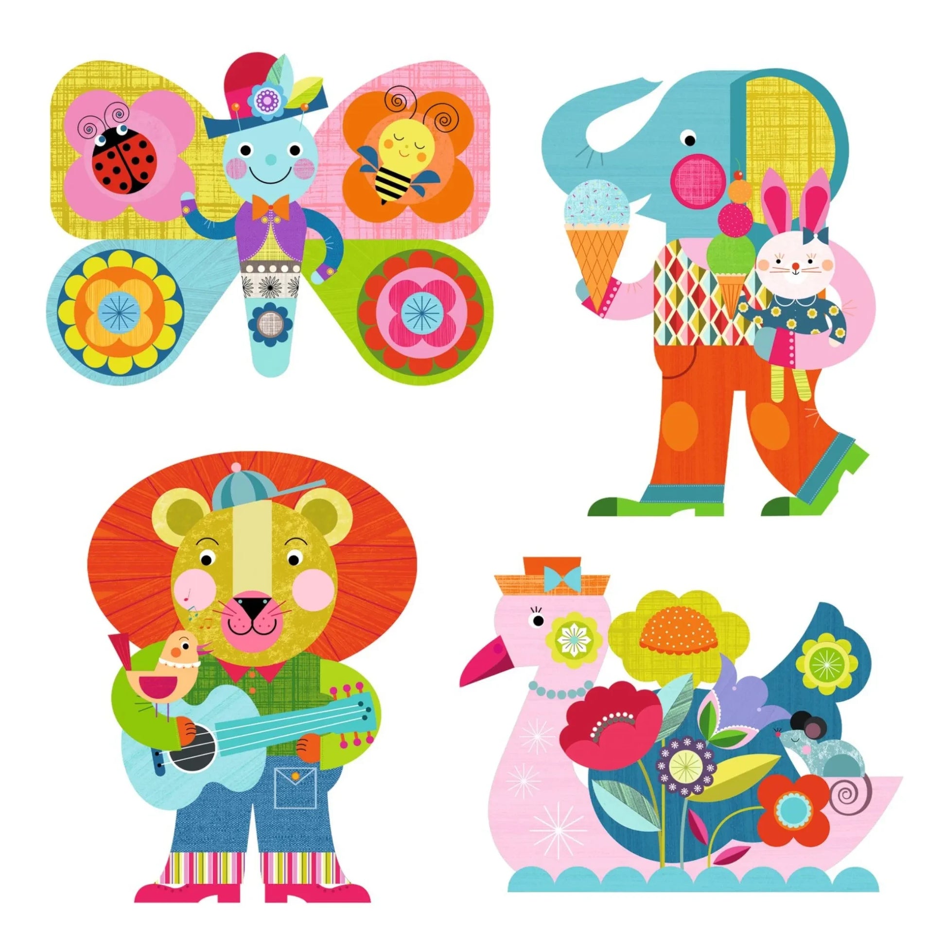Djeco - Animalo-Len Magic Colouring Activity