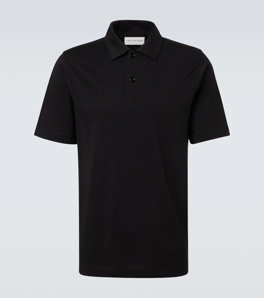 Dries Van Noten - Cotton jersey polo shirt