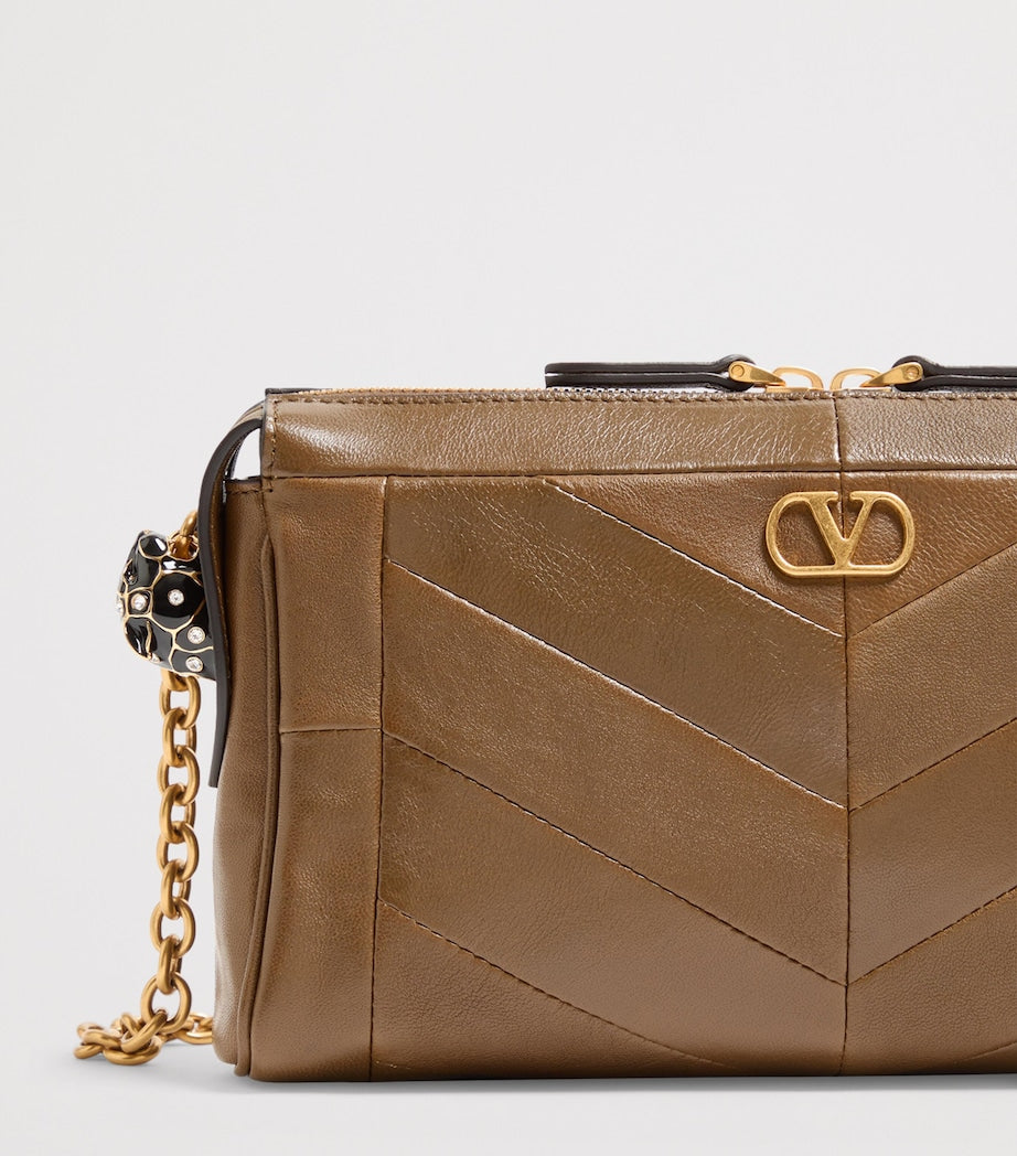 Small Lambskin Panthea Shoulder Bag