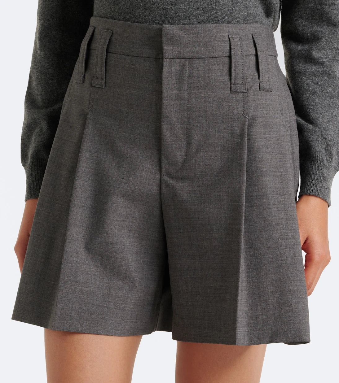 Brunello Cucinelli - Wool-blend shorts