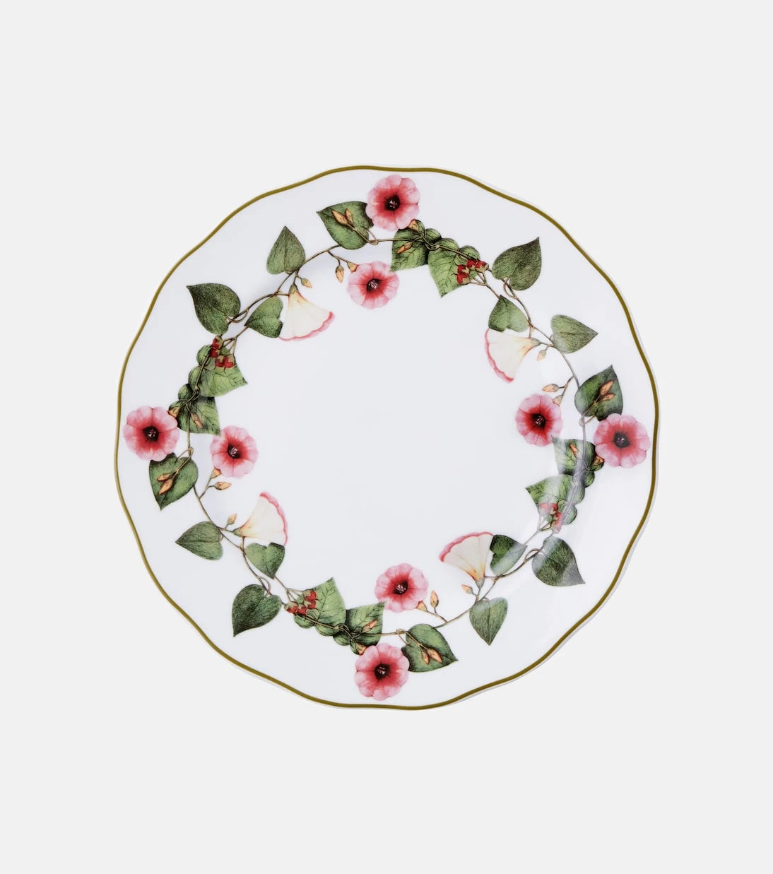Cabana - Ciclamino floral porcelain dinner plate