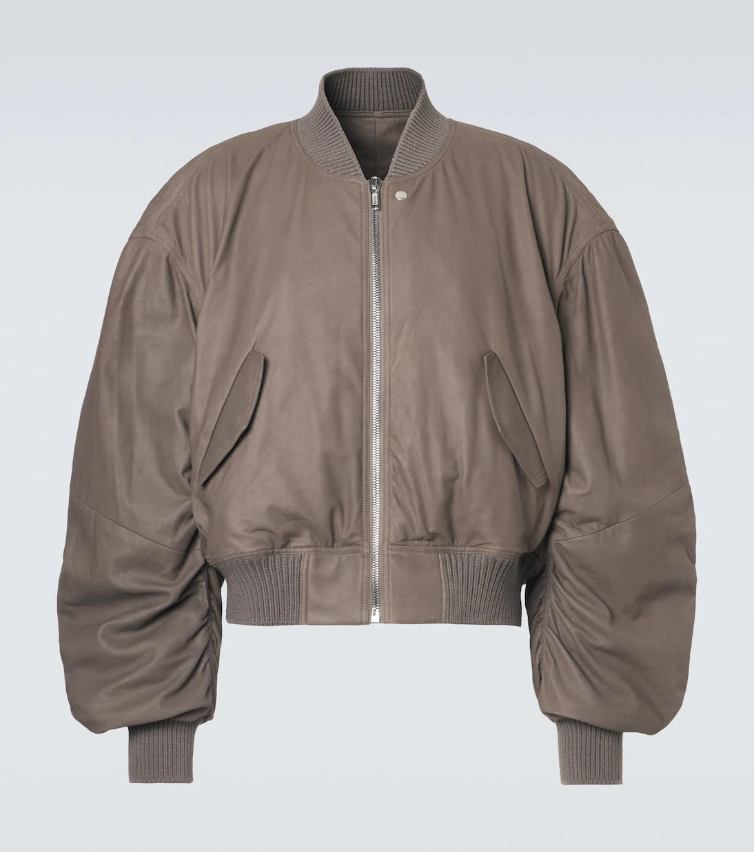 Rick Owens - Secchia Flight leather bomber jacket