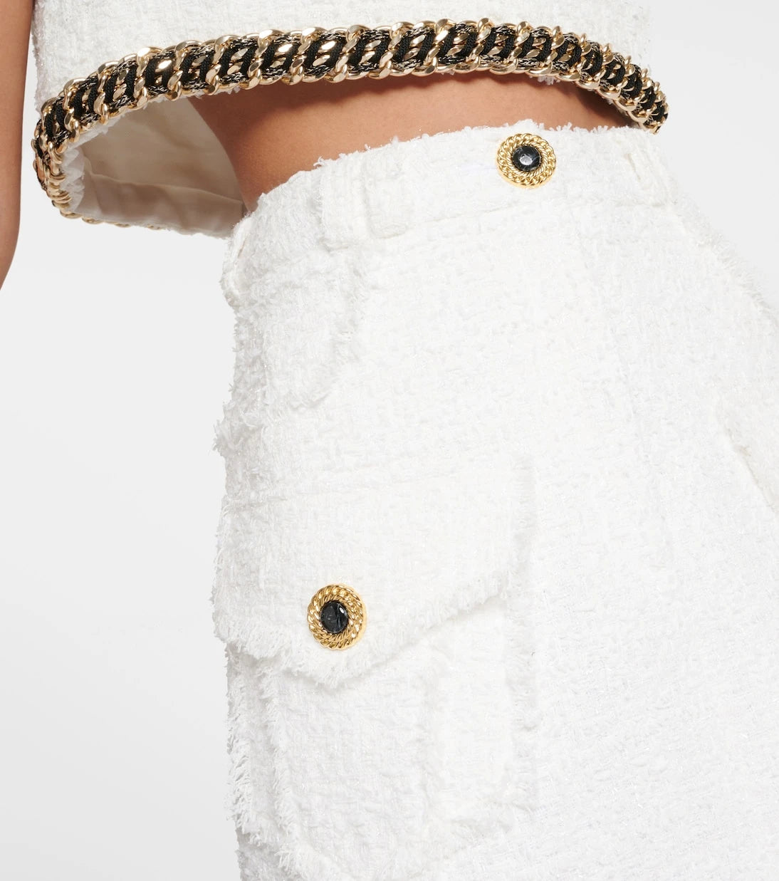 Balmain - Tweed miniskirt