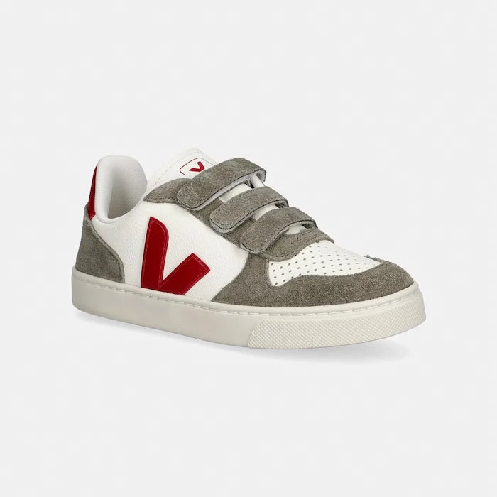 Veja Small V-10 маратонки за деца от кожа