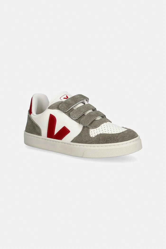 Veja Small V-10 маратонки за деца от кожа