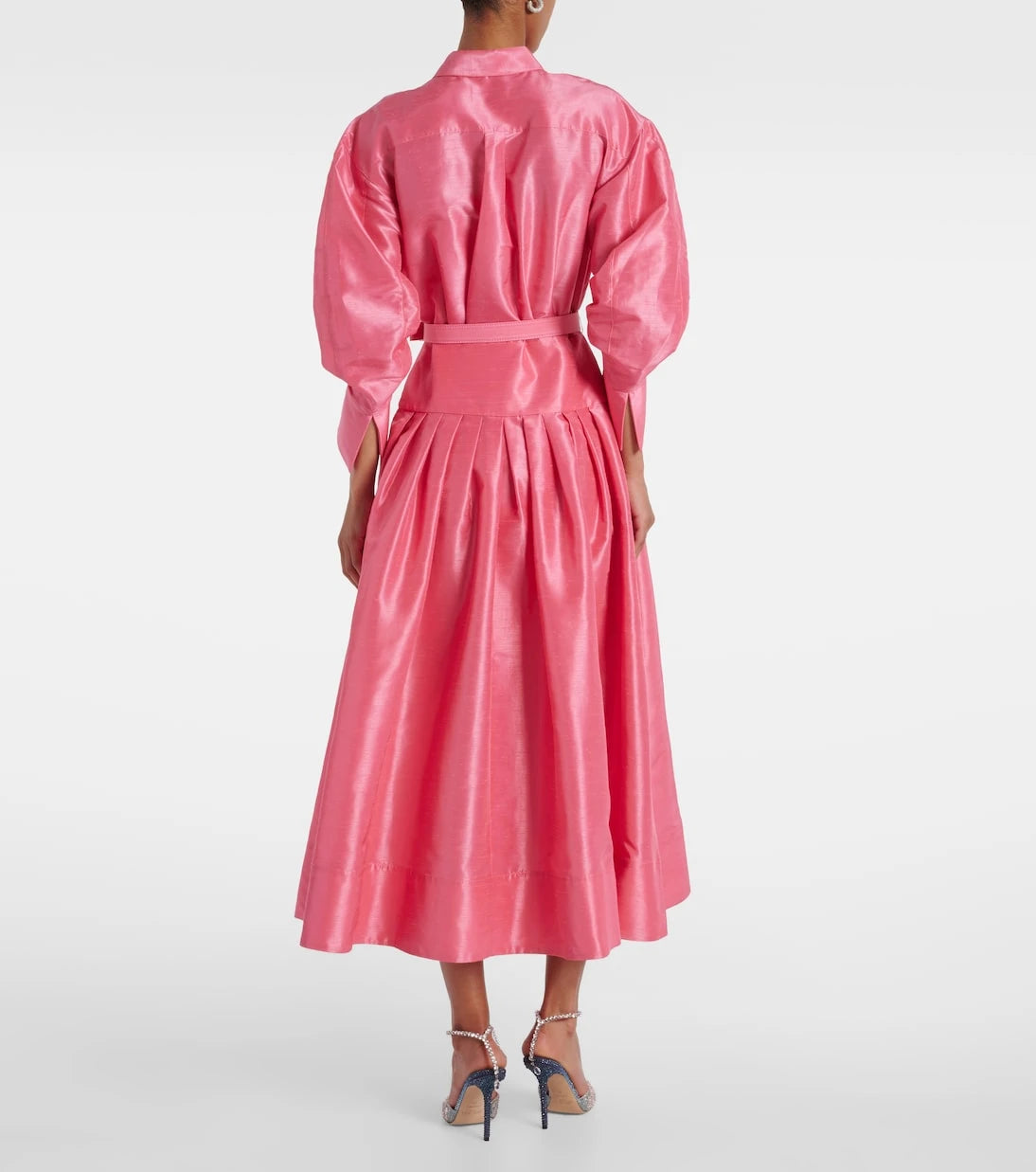 Rebecca Vallance - Maple belted gathered shirt dress